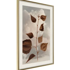 Poster 'Leaves in the Clouds'