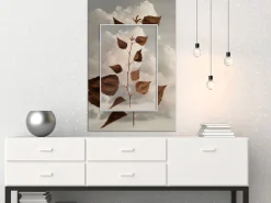 Poster 'Leaves in the Clouds'