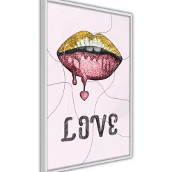 Poster 'Liquid Lips'