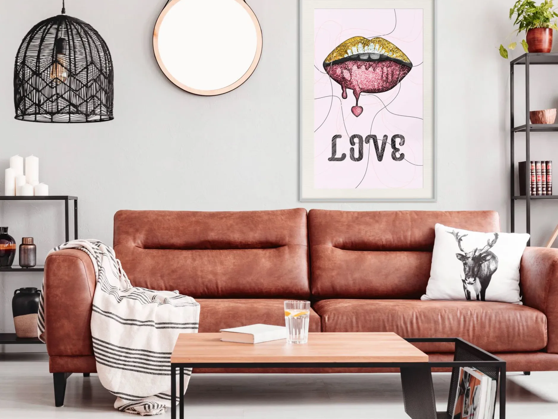 Poster 'Liquid Lips'