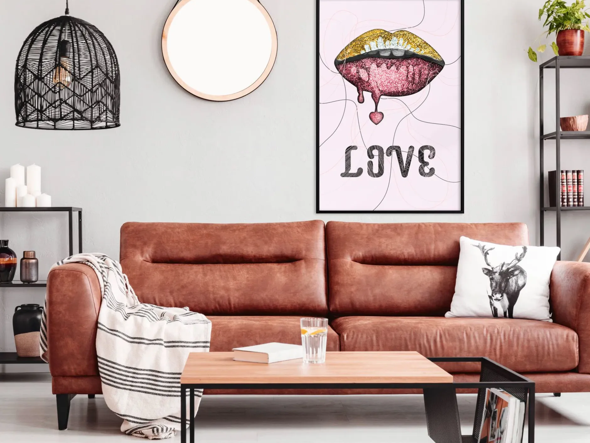 Poster 'Liquid Lips'