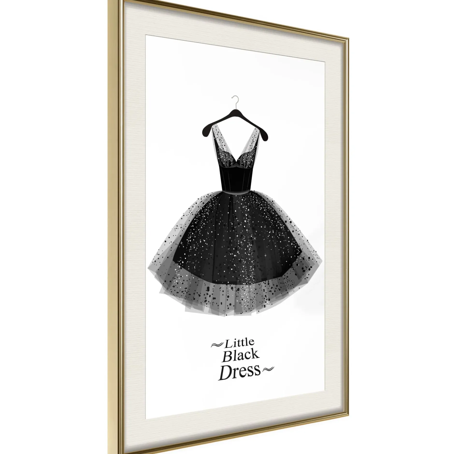 Poster 'Little Black Dress'