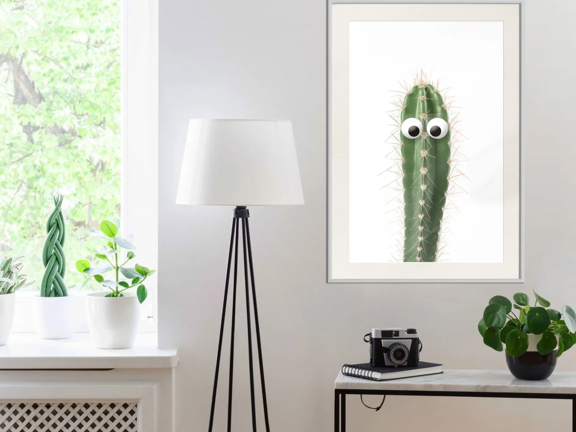 Poster 'Live Cactus'