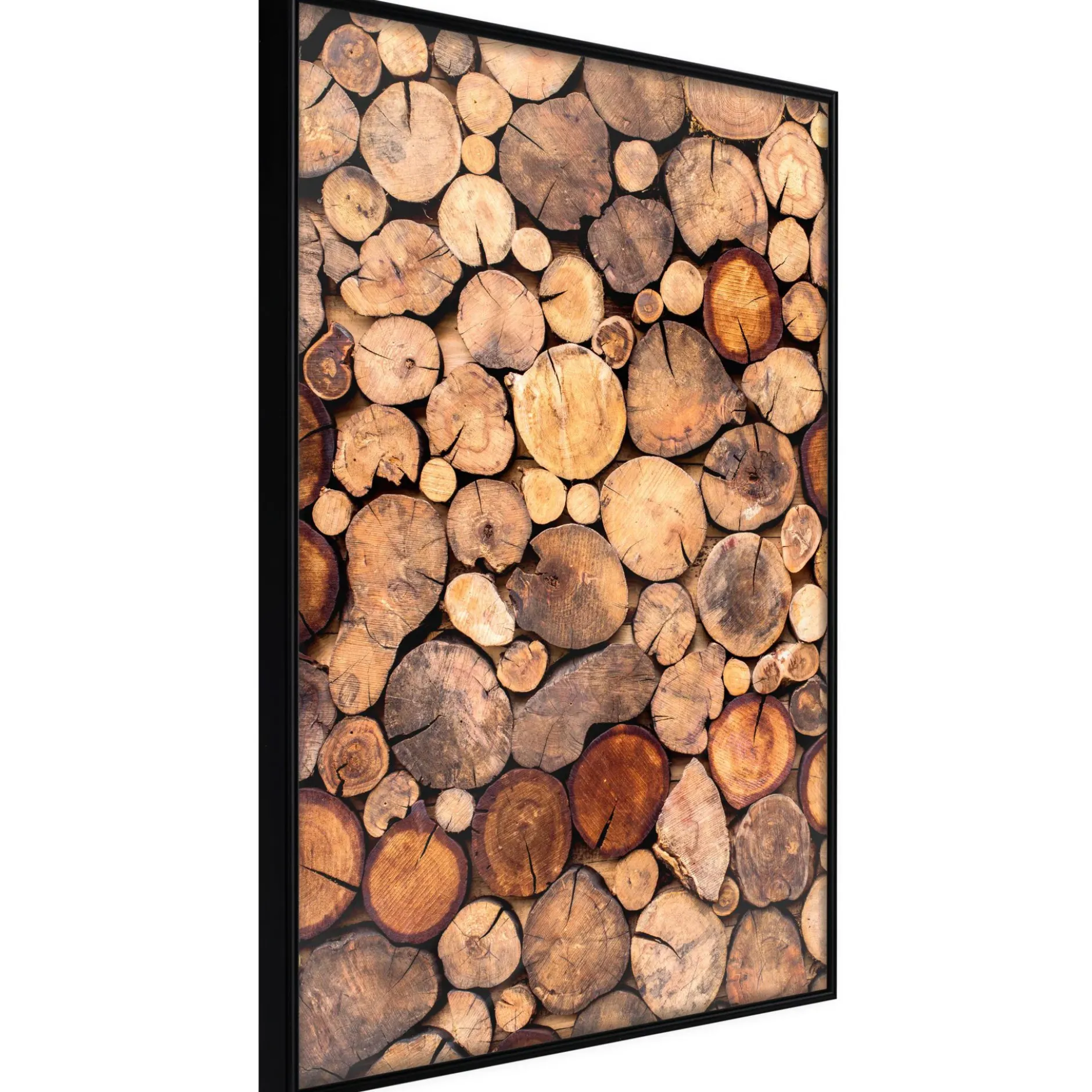 Poster 'Log Pile'