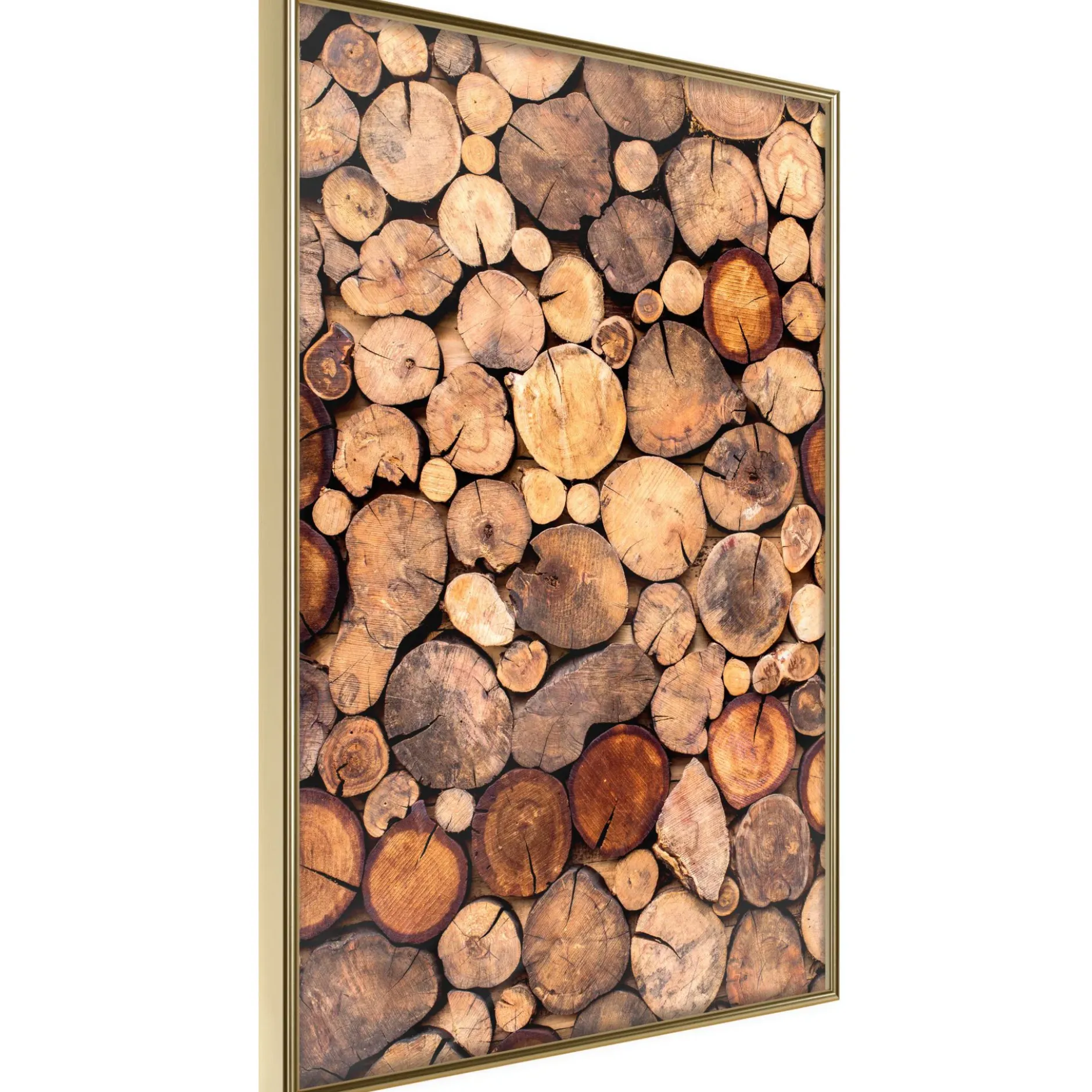 Poster 'Log Pile'