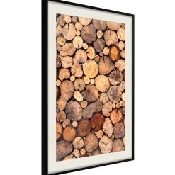 Poster 'Log Pile'