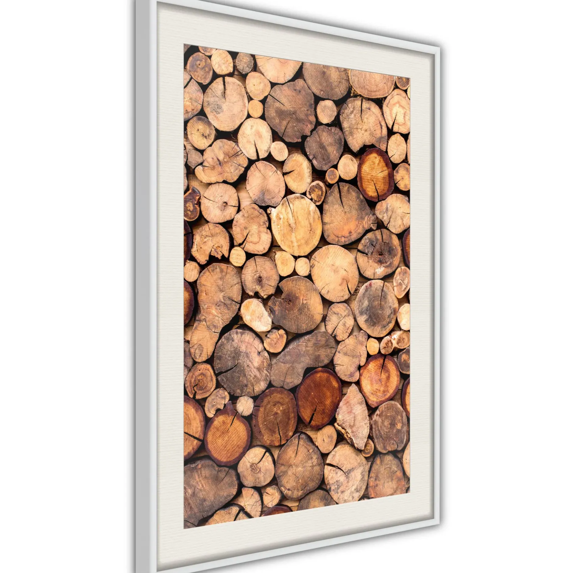 Poster 'Log Pile'