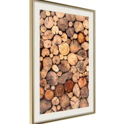 Poster 'Log Pile'