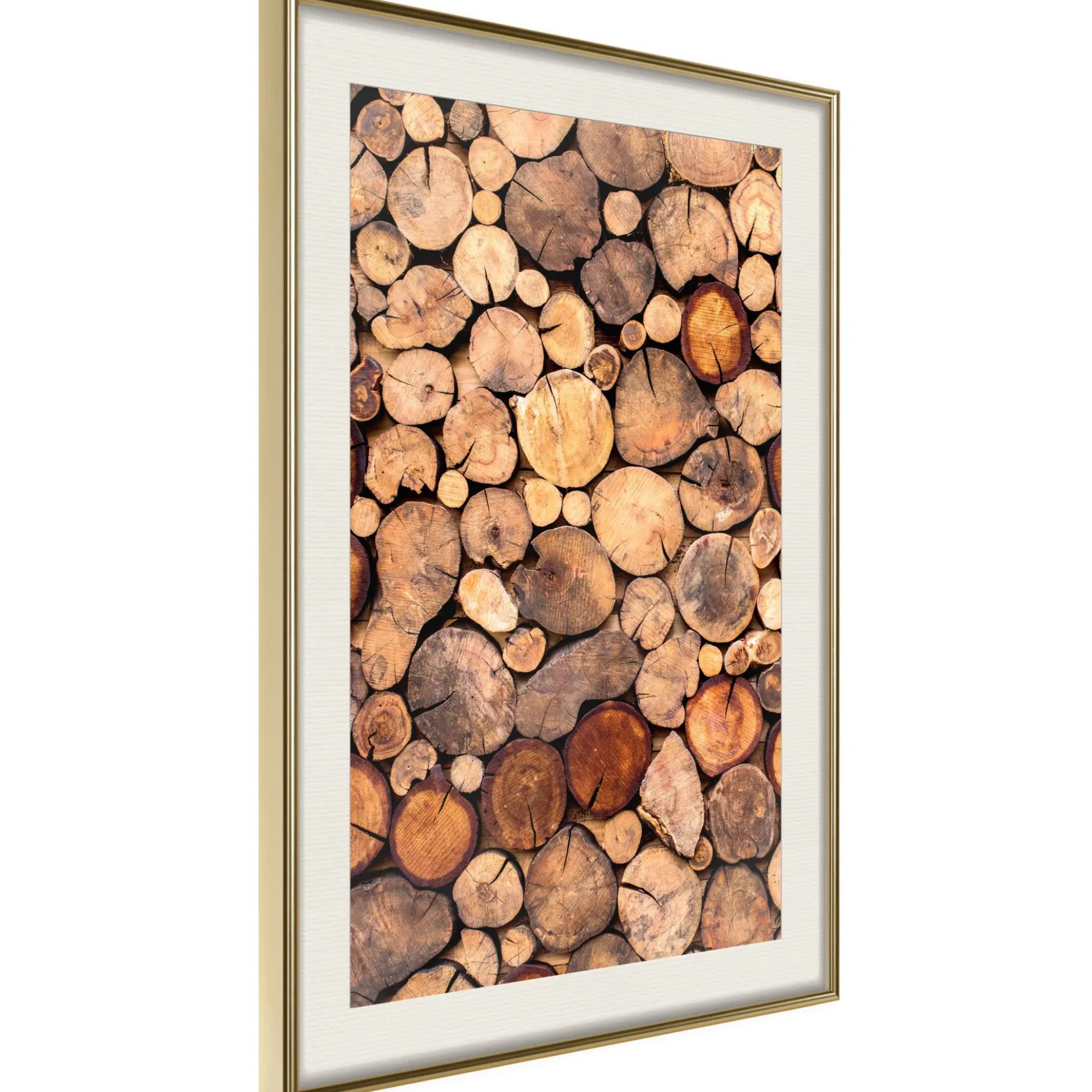 Poster 'Log Pile'