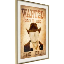 Poster 'Long Time Ago in the Wild West'