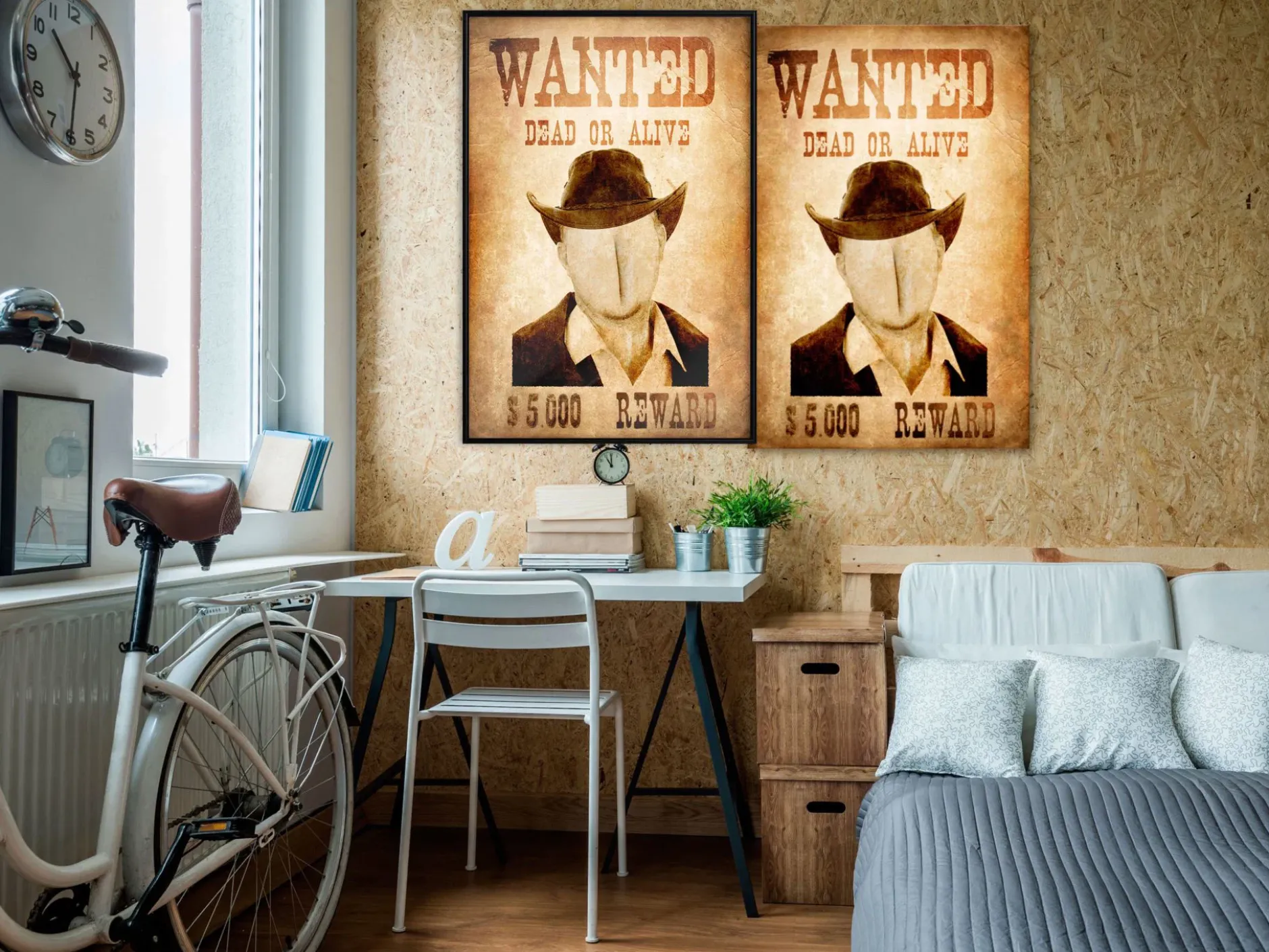 Poster 'Long Time Ago in the Wild West'