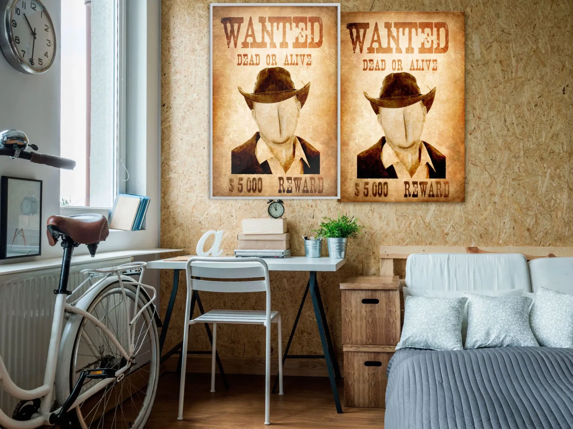 Poster 'Long Time Ago in the Wild West'