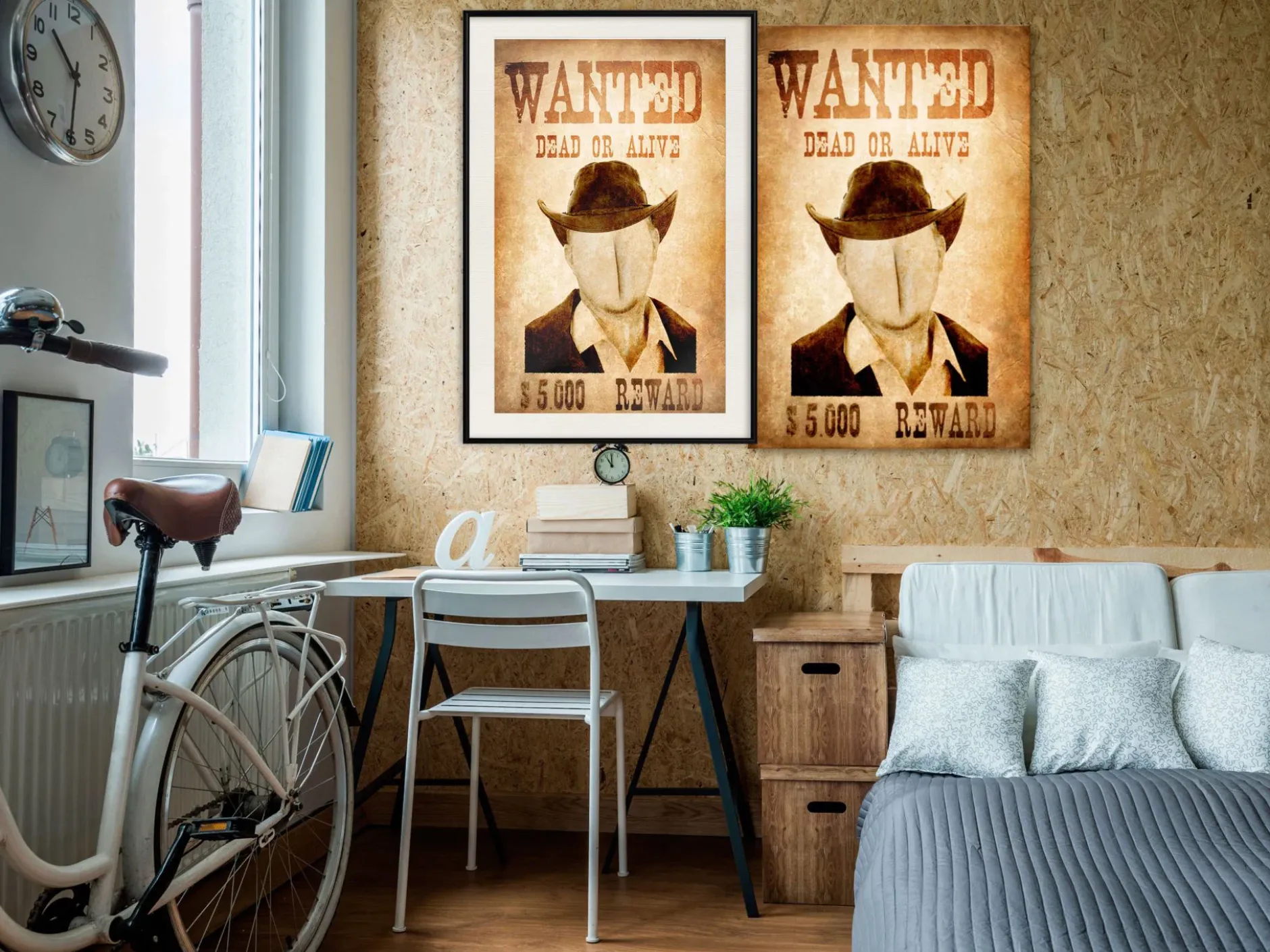 Poster 'Long Time Ago in the Wild West'