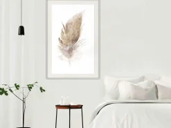 Poster 'Lost Feather (Beige)'