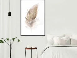Poster 'Lost Feather (Beige)'