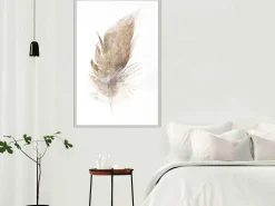 Poster 'Lost Feather (Beige)'