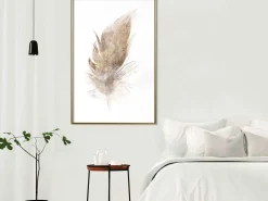 Poster 'Lost Feather (Beige)'
