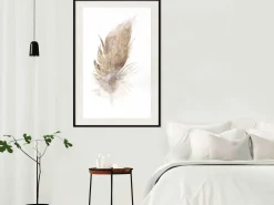 Poster 'Lost Feather (Beige)'