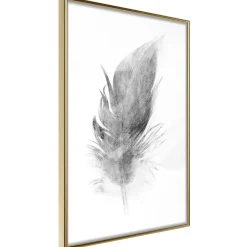 Poster 'Lost Feather (Grey)'
