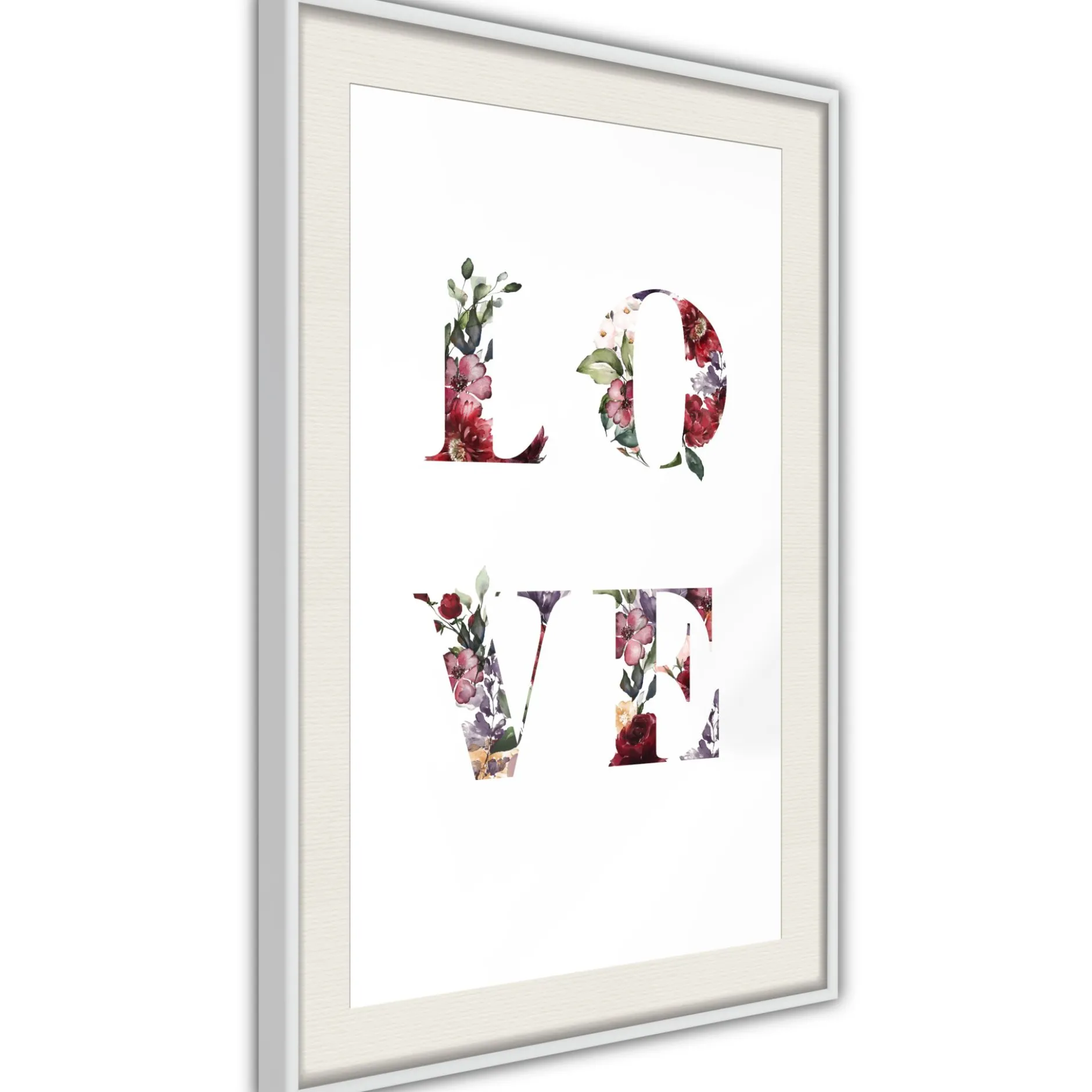 Poster 'Love in Flowers'