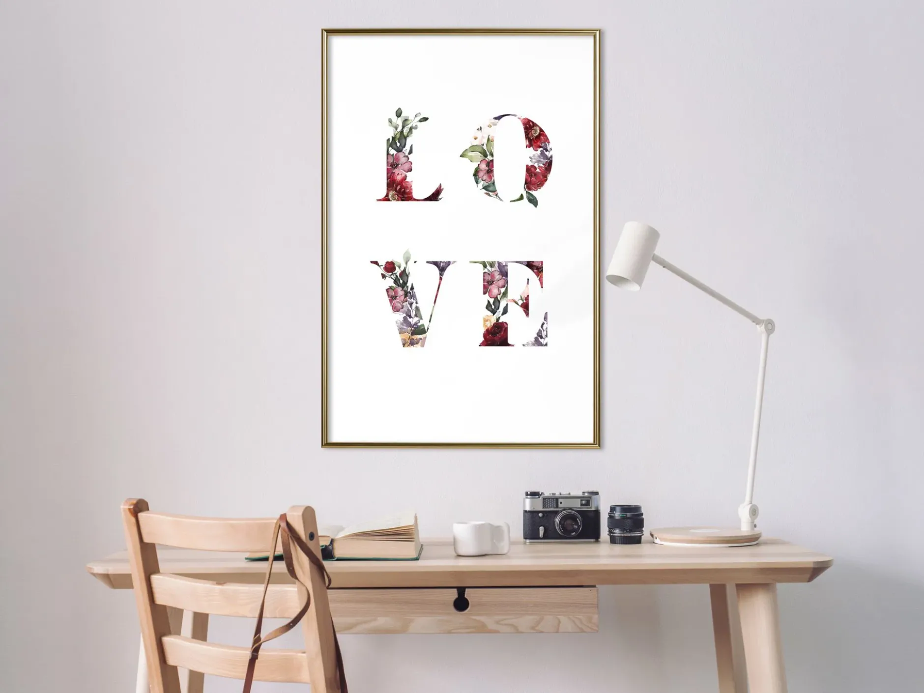 Poster 'Love in Flowers'