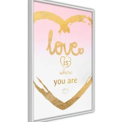 Poster 'Love Is Where You Are'