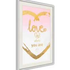 Poster 'Love Is Where You Are'