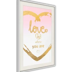 Poster 'Love Is Where You Are'