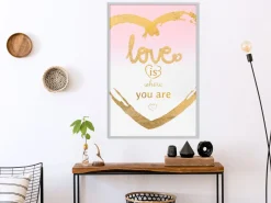 Poster 'Love Is Where You Are'