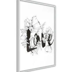 Poster 'Love With Flowers'