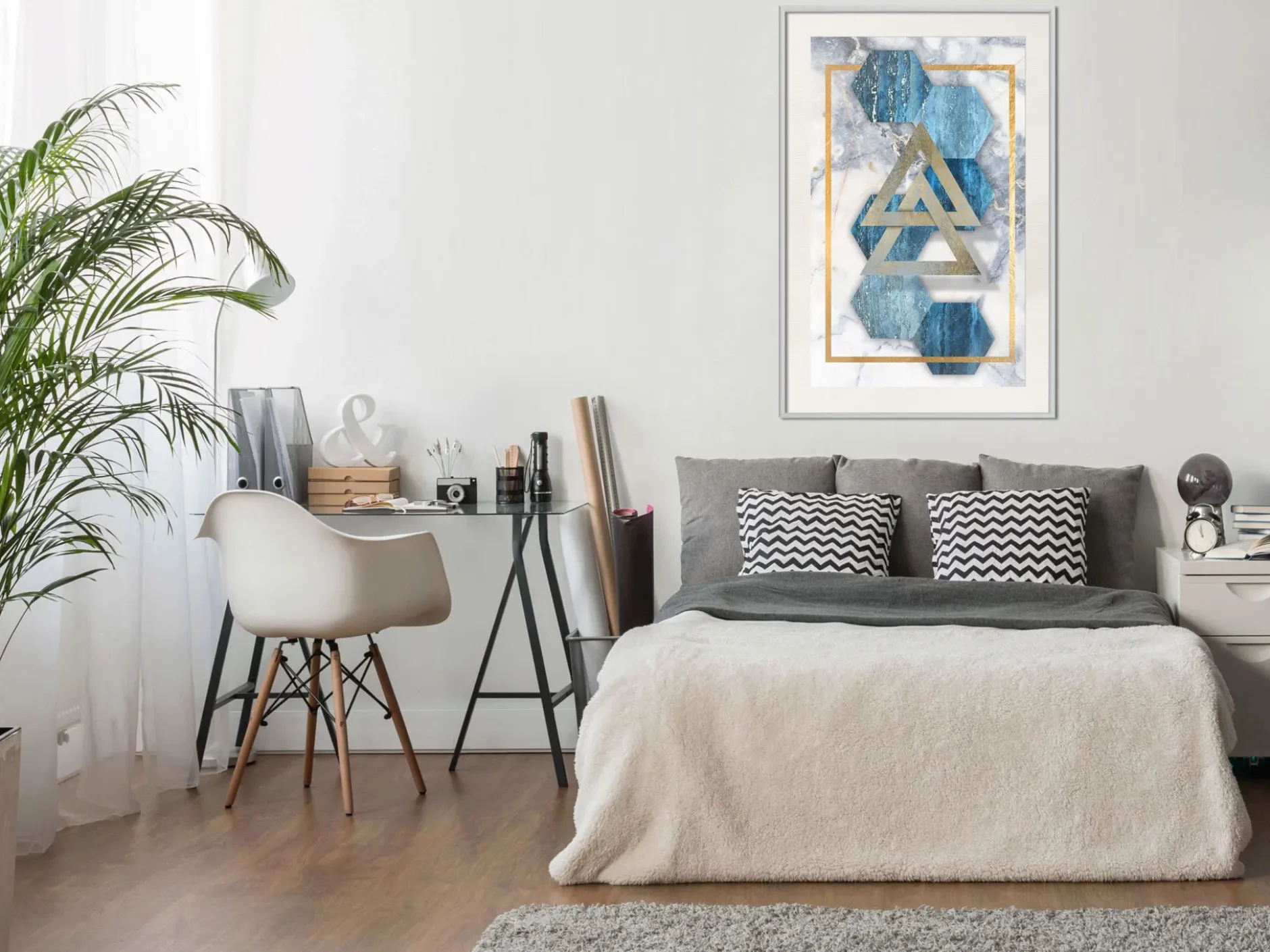Poster 'Marble Composition I'