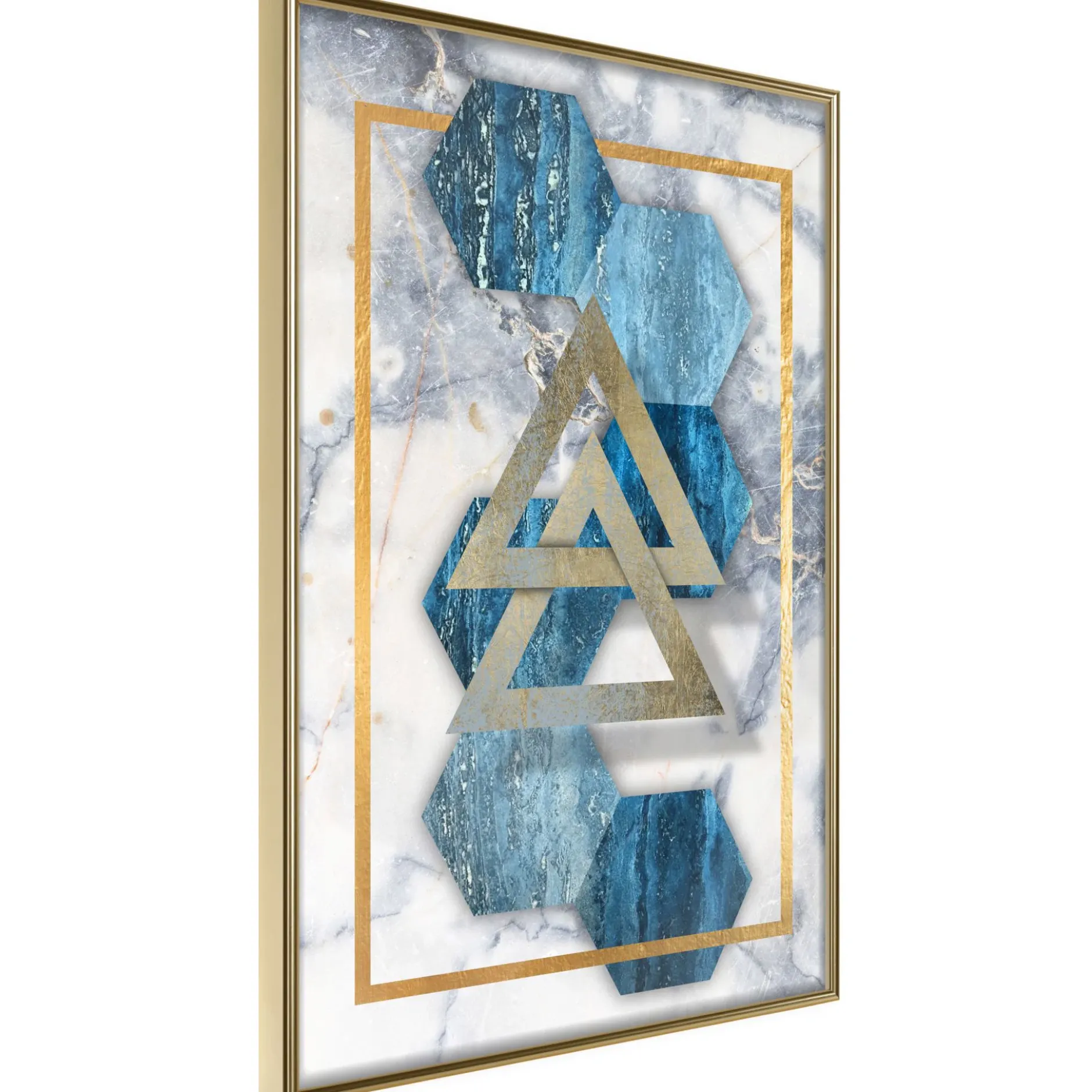 Poster 'Marble Composition I'
