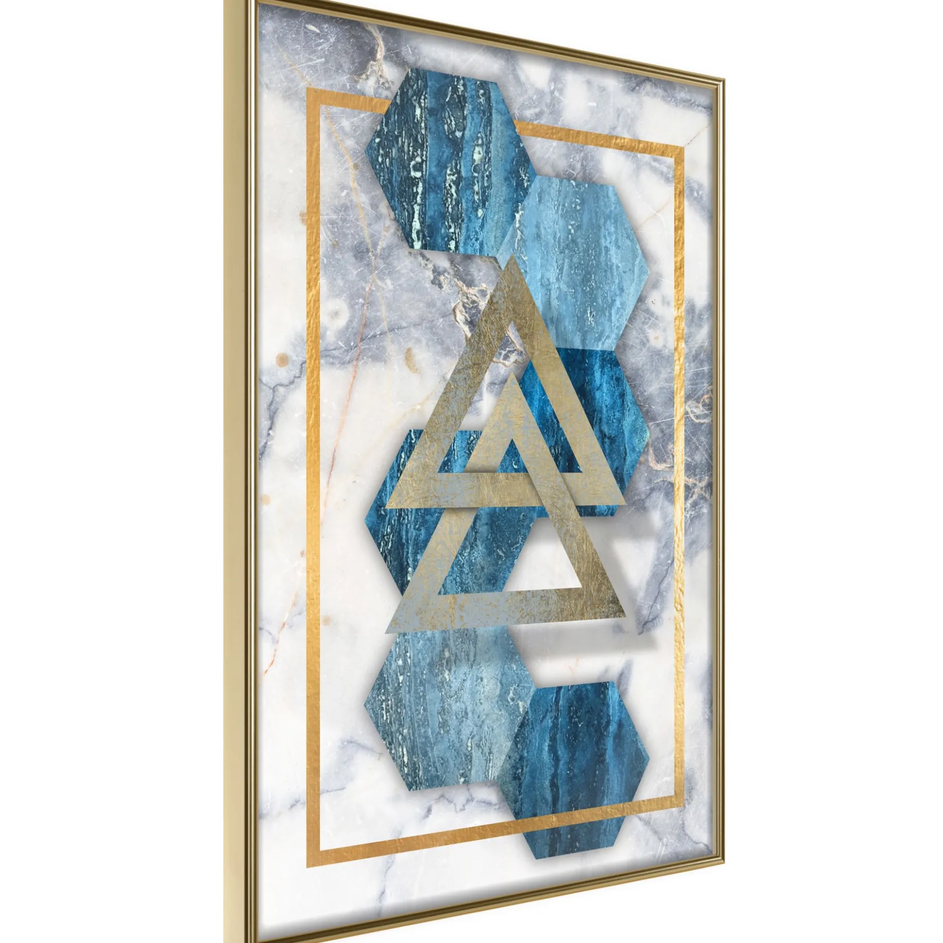 Poster 'Marble Composition I'