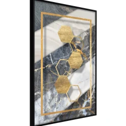 Poster 'Marble Composition III'