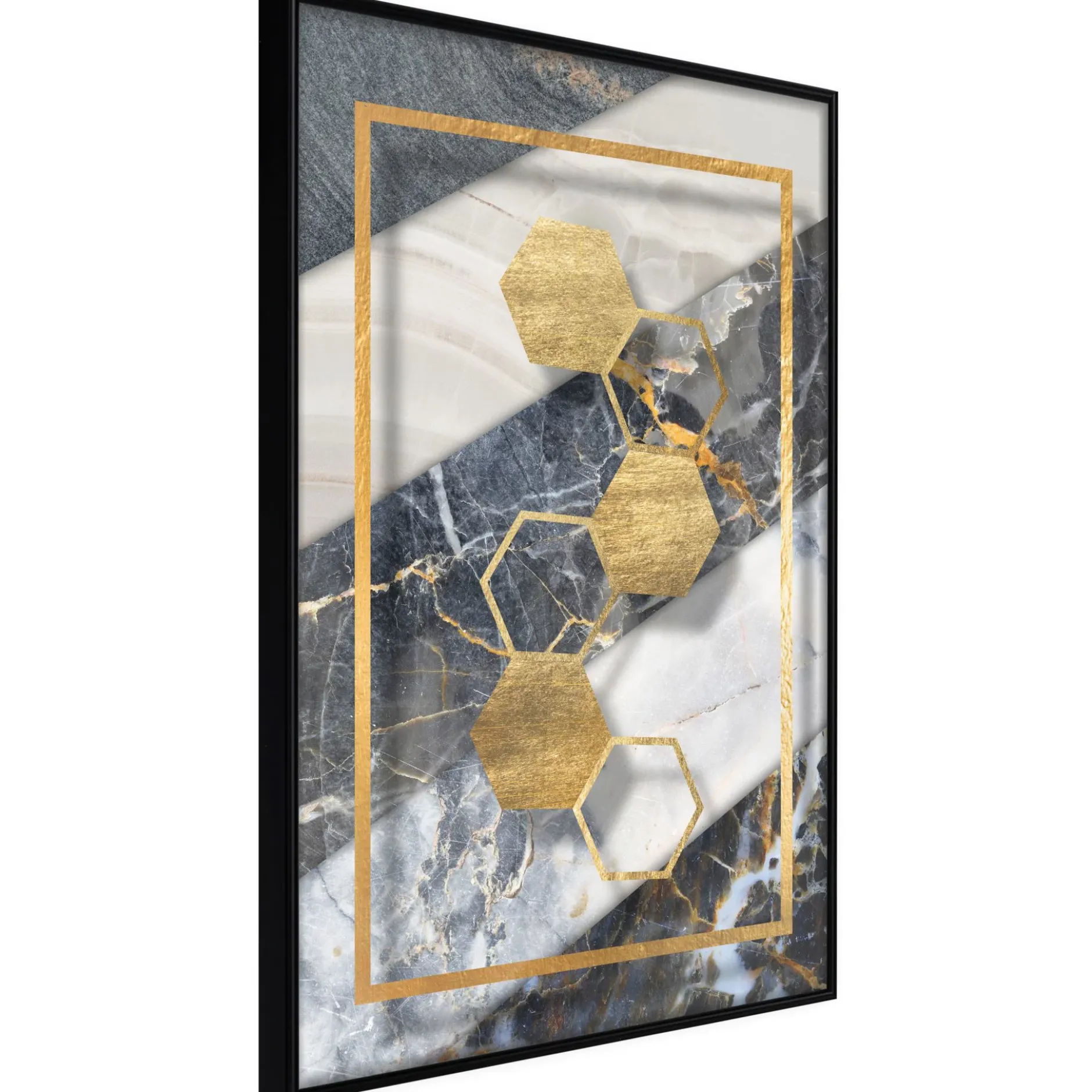 Poster 'Marble Composition III'
