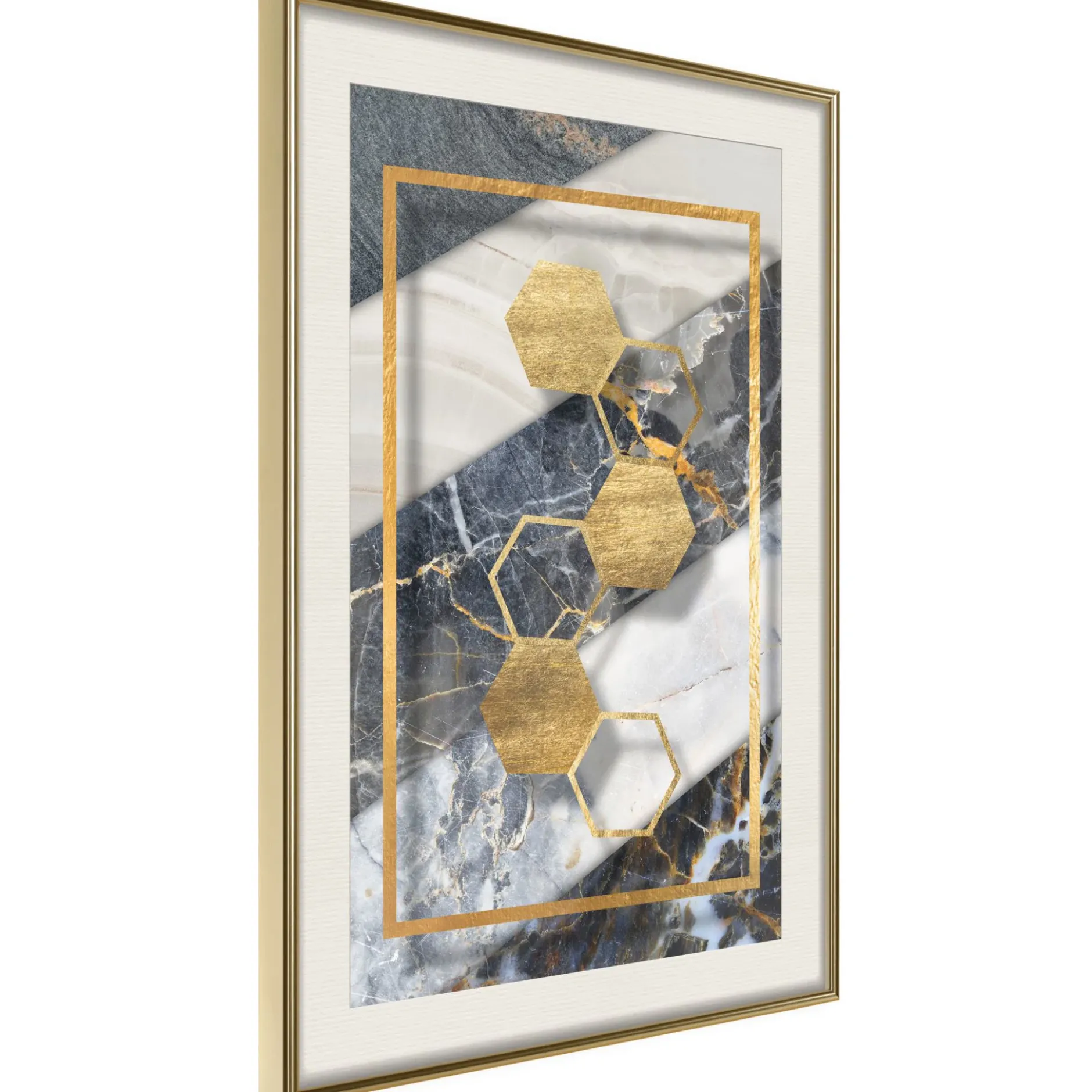 Poster 'Marble Composition III'