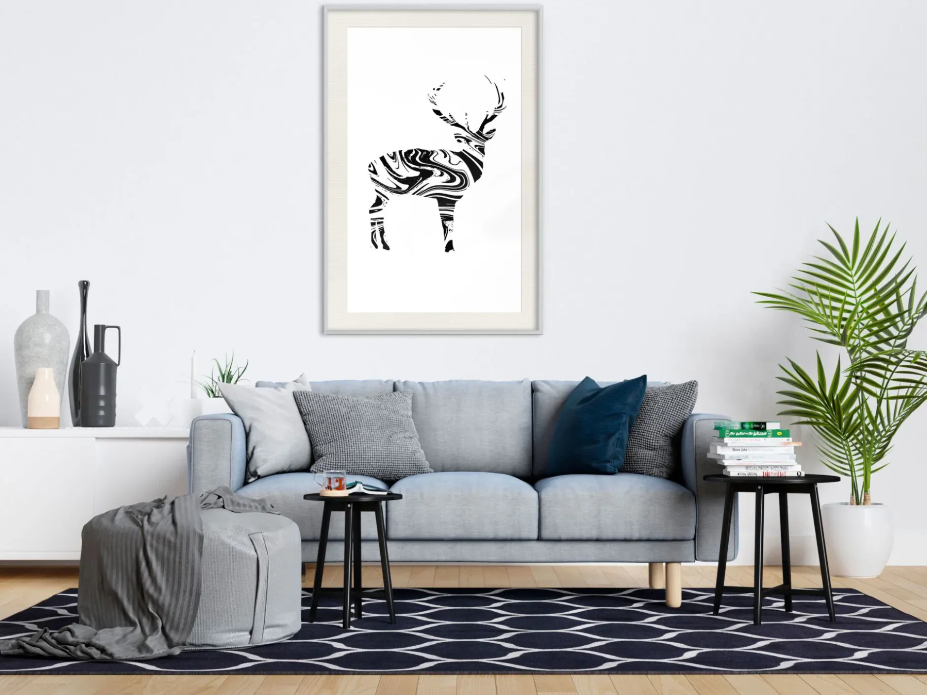 Poster 'Marble Stag'