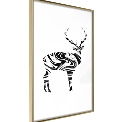 Poster 'Marble Stag'