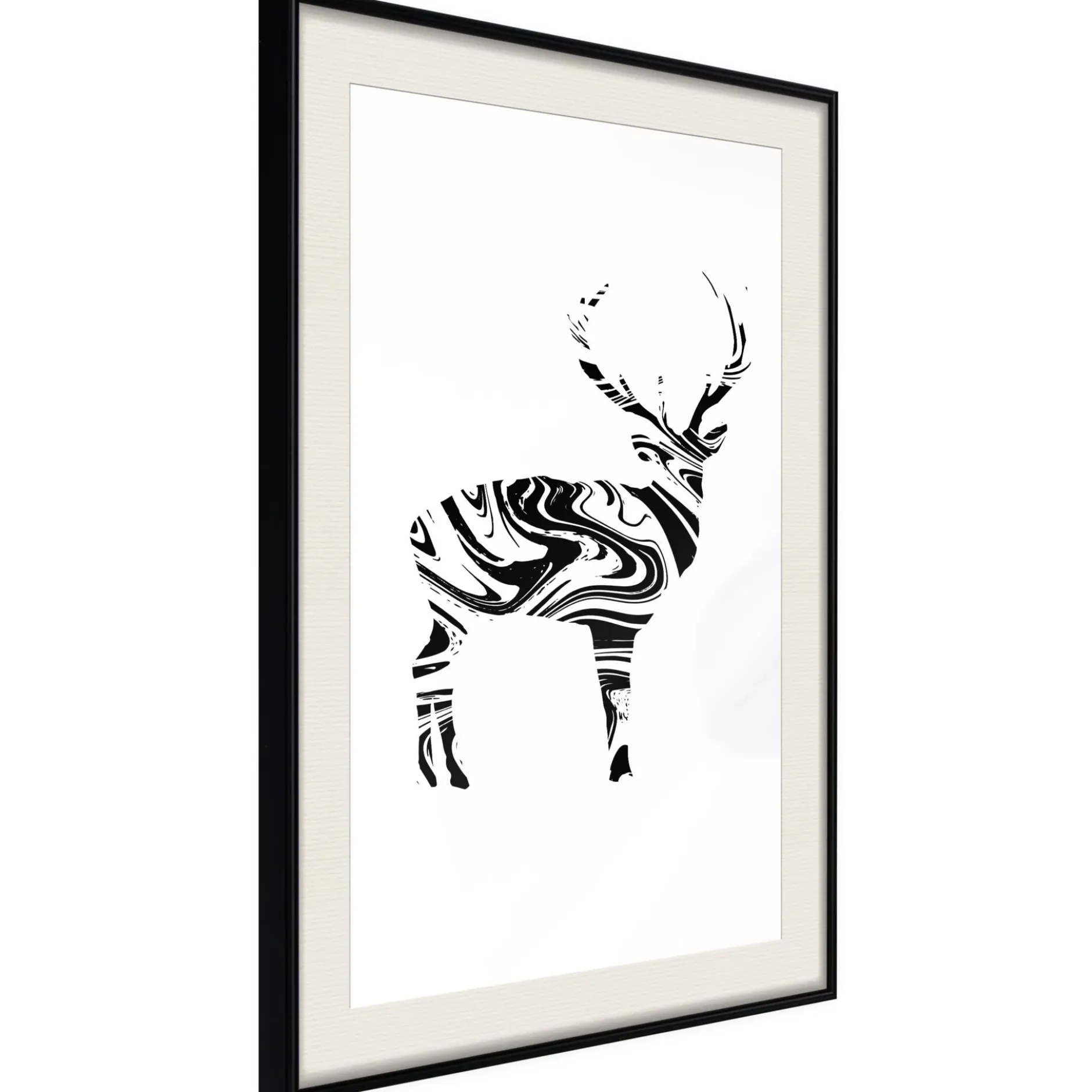Poster 'Marble Stag'