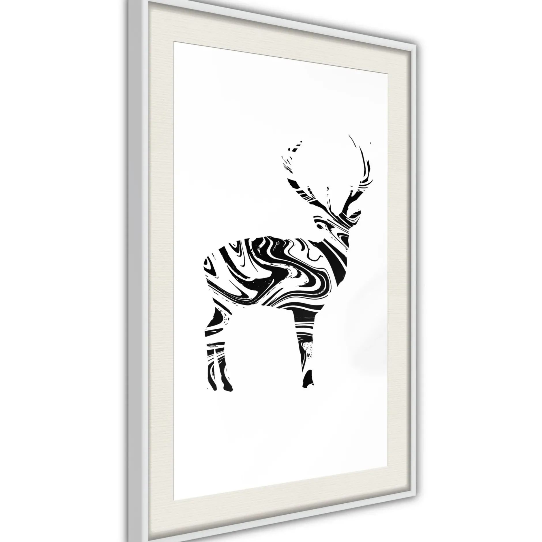 Poster 'Marble Stag'