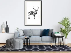 Poster 'Marble Stag'