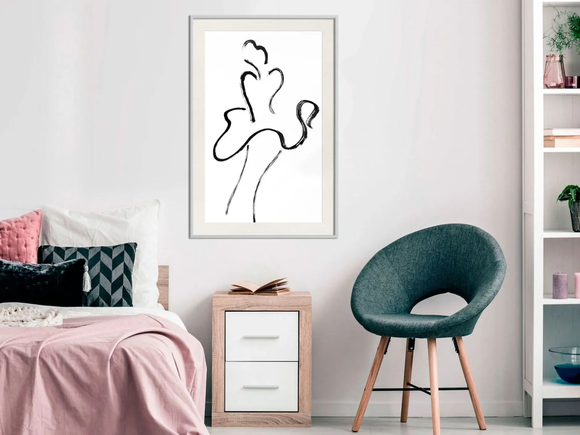Poster 'Marilyn Outline'