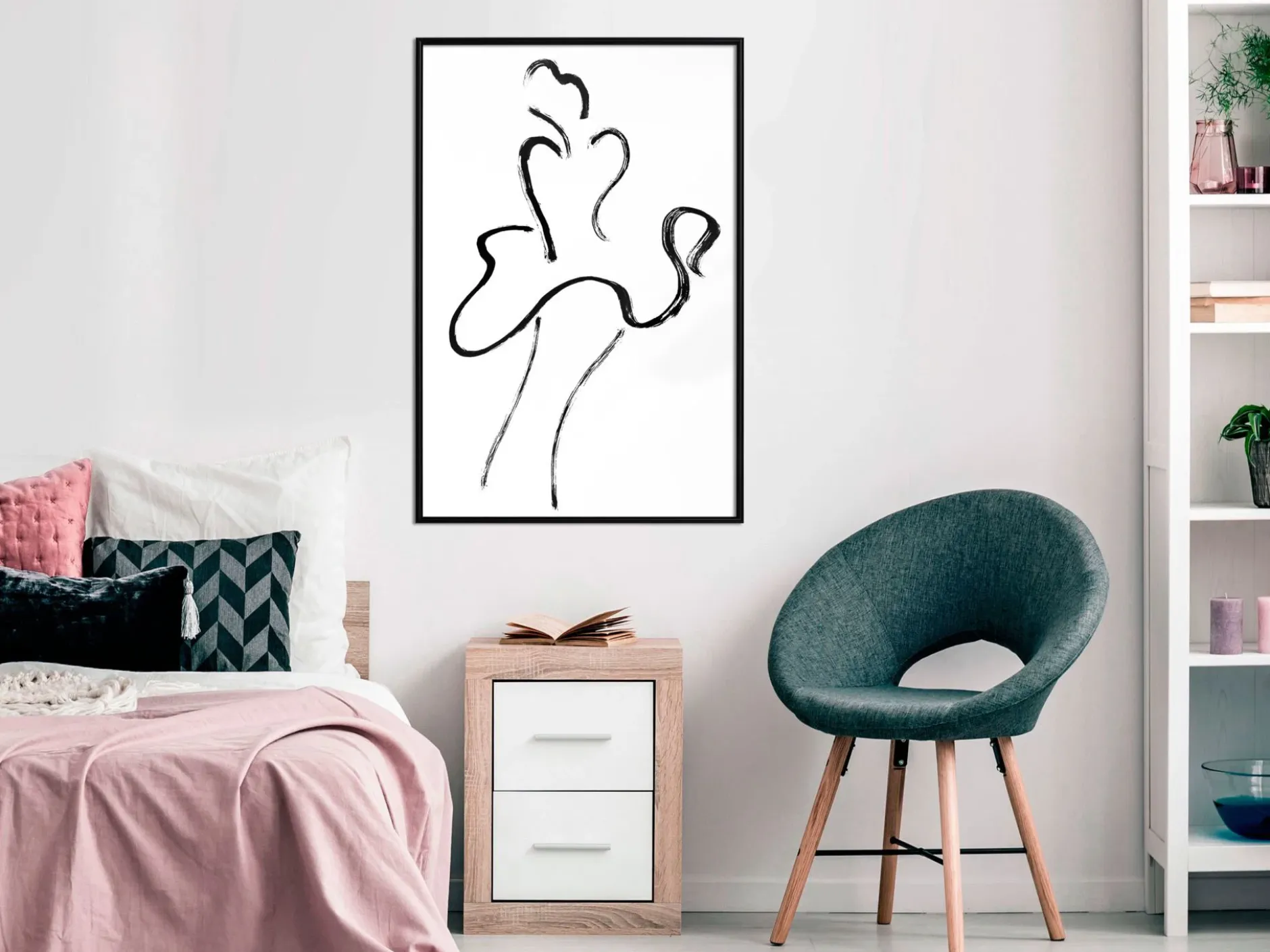 Poster 'Marilyn Outline'