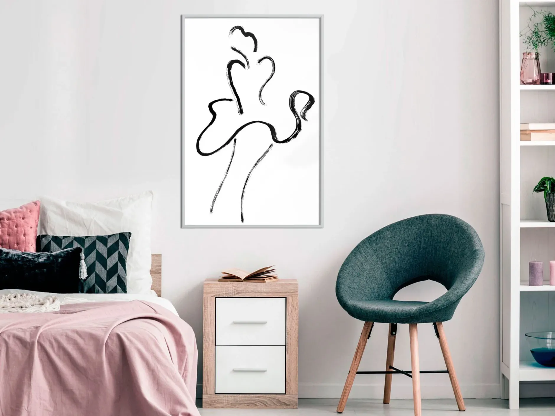 Poster 'Marilyn Outline'