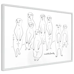 Poster 'Meerkats Family'