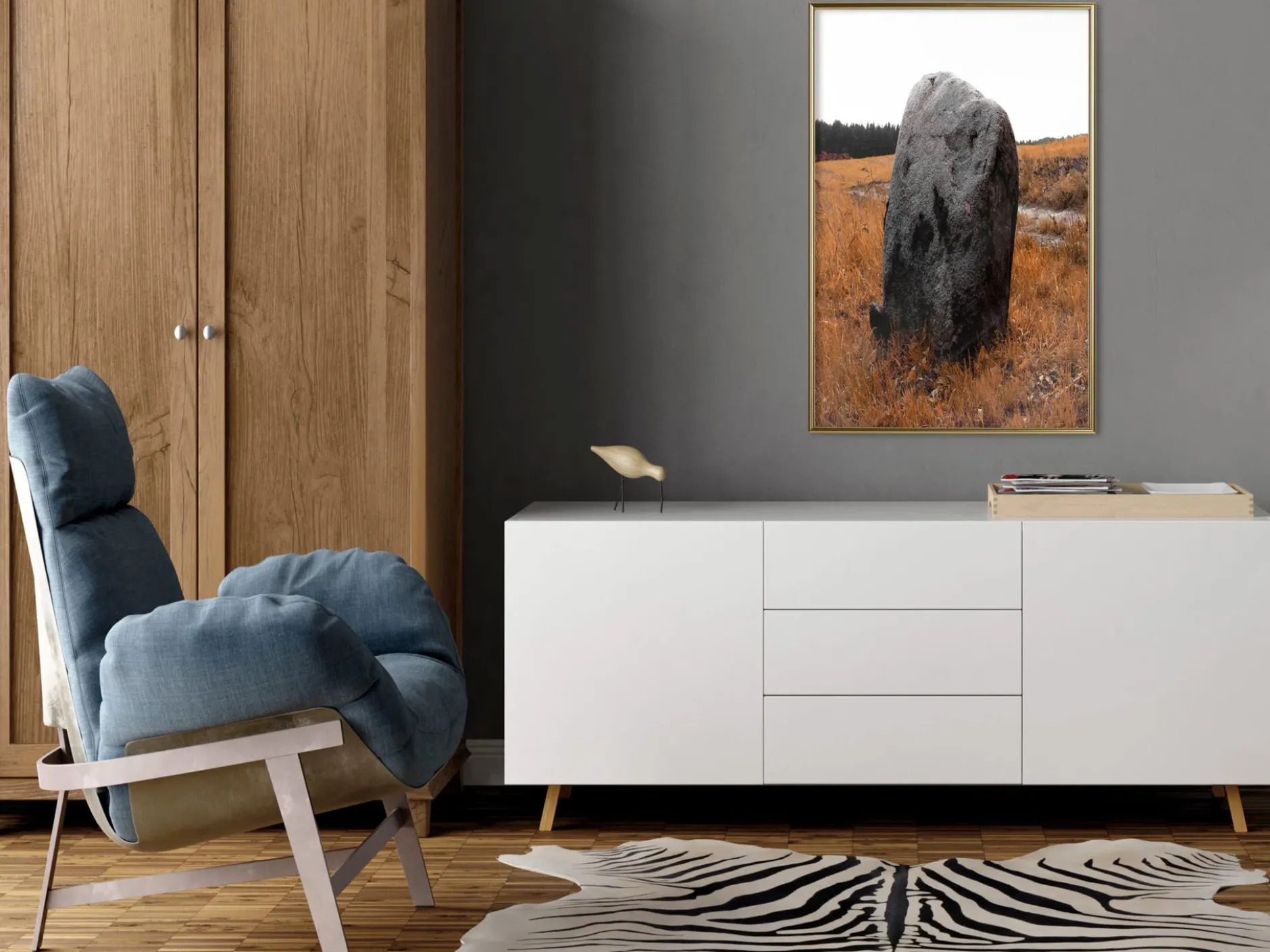 Poster 'Meeting Stone'