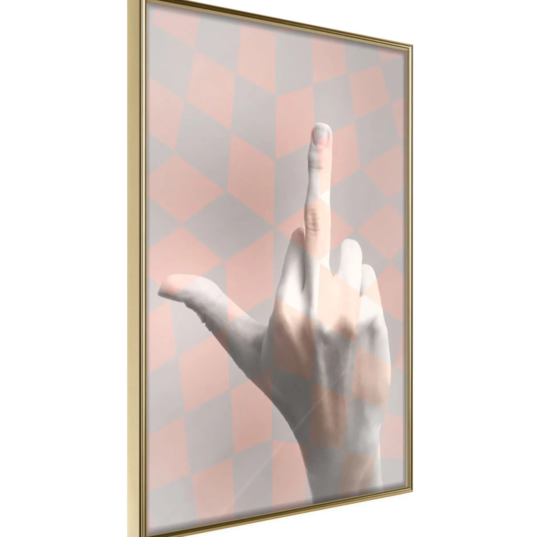 Poster 'Middle Finger'