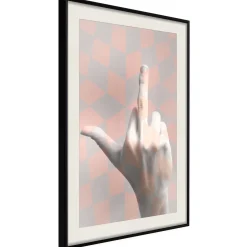 Poster 'Middle Finger'
