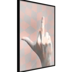 Poster 'Middle Finger'