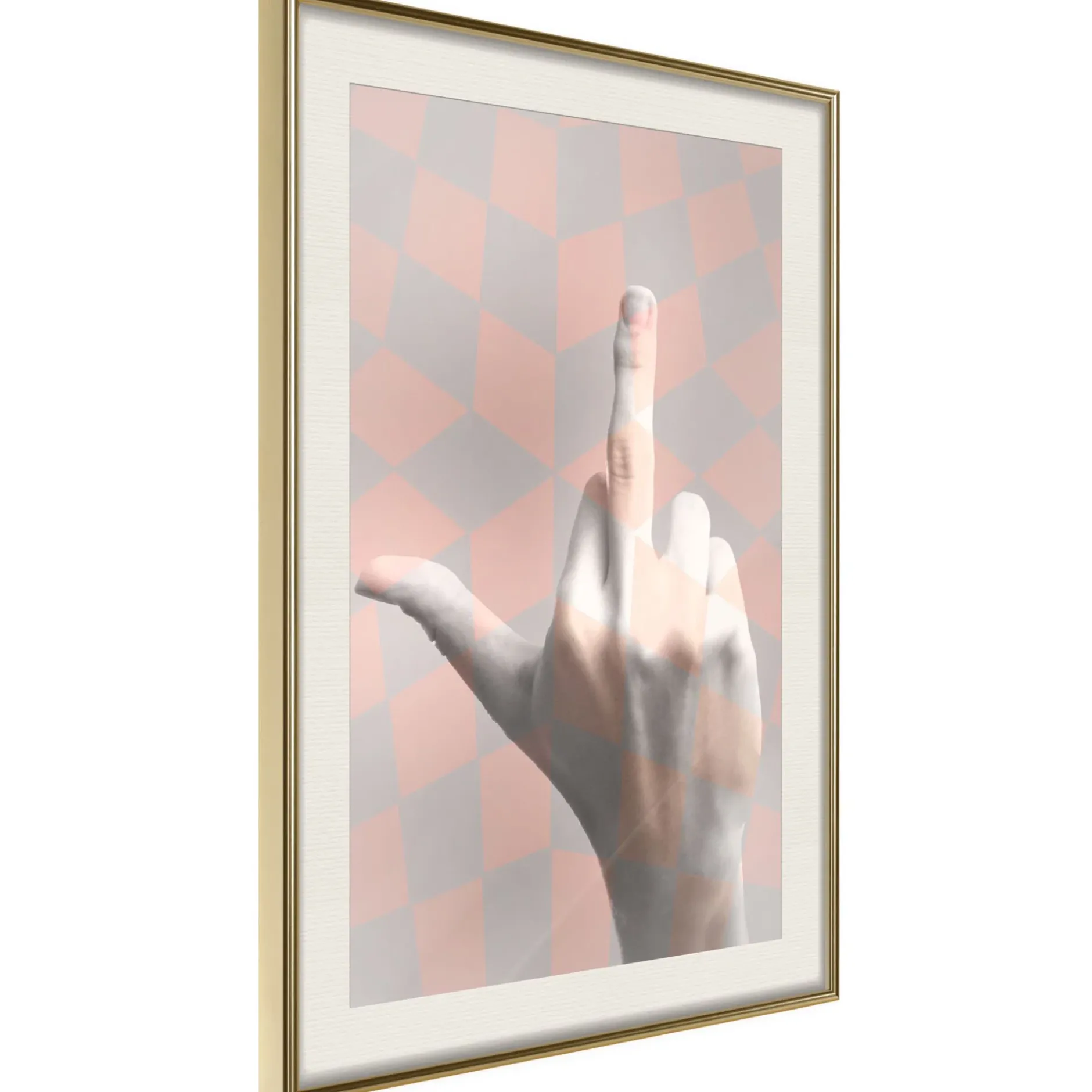 Poster 'Middle Finger'